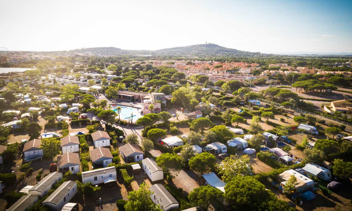 Camping-de-la-Clape-overzicht Camping-de-la-Clape-overzicht