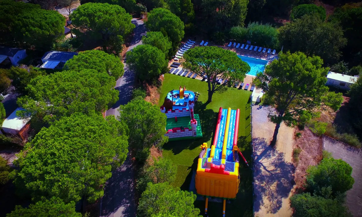 Camping-Le-Domaine-de-Verdagne-overzicht Camping-Le-Domaine-de-Verdagne-overzicht