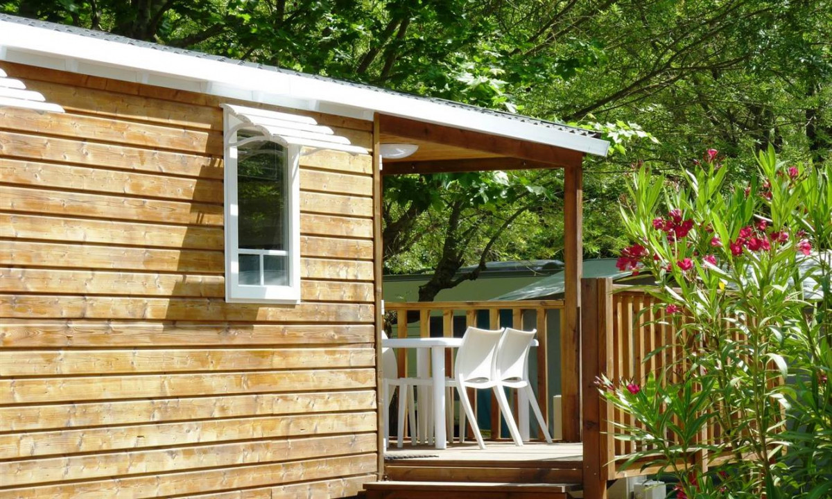 Camping-Côté-Mer-stacaravan Camping-Côté-Mer-stacaravan