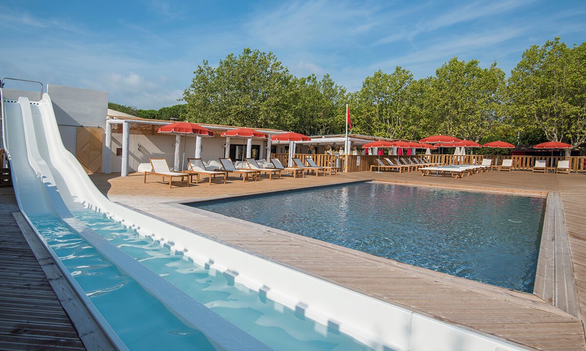 Camping-La-Plage-d-Argens-glijbaan Camping-La-Plage-d-Argens-glijbaan