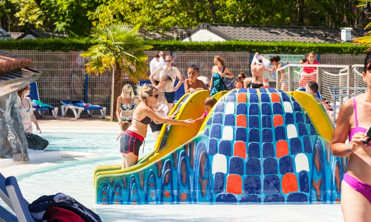 Camping-Lou-Pignada-Messanges-waterspeeltuin Camping-Lou-Pignada-Messanges-waterspeeltuin