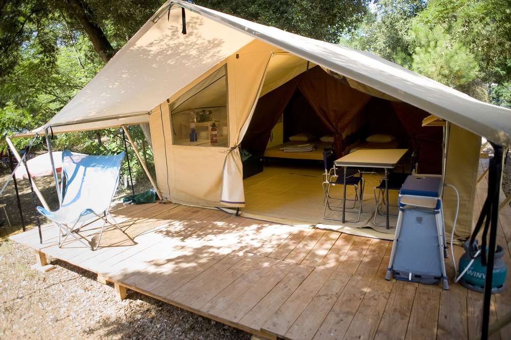 Huttopia Fontvieille campsite in Fontvieille, Provence-Alpes-Côte d'Azur, France photo 5