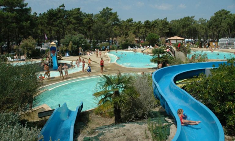 Camping La Côte D Argent glijbaan 768x461