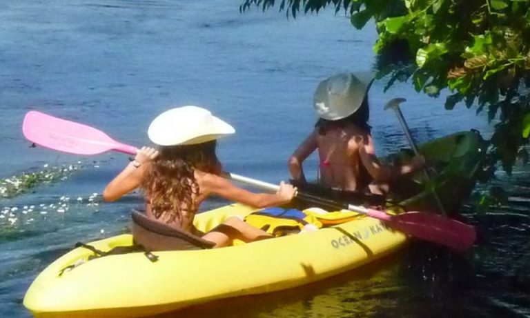 Camping Le Port de Limeuil kanovaren 768x461