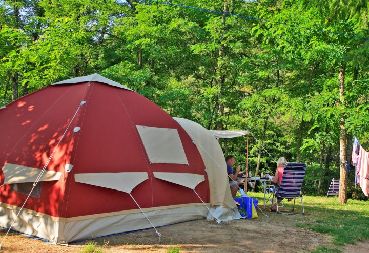 Camping Les Ranchisses staanplaatsen