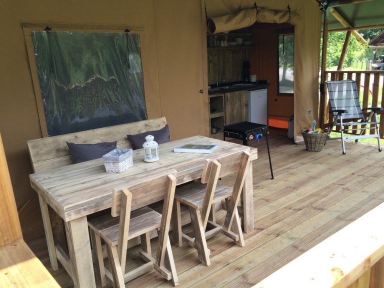 Camping La Clairière lodgetent glamping 768x576
