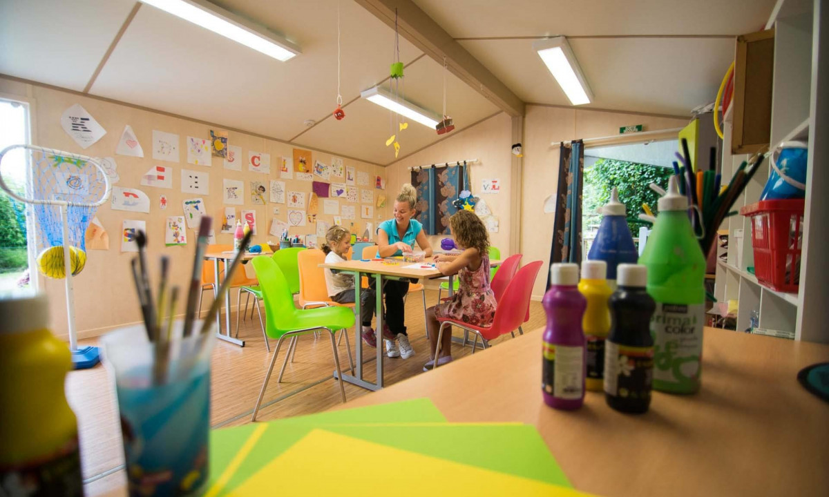 Camping Le P'tit Bois in Saint-Jouan-des-Gurets, Brittany, France
