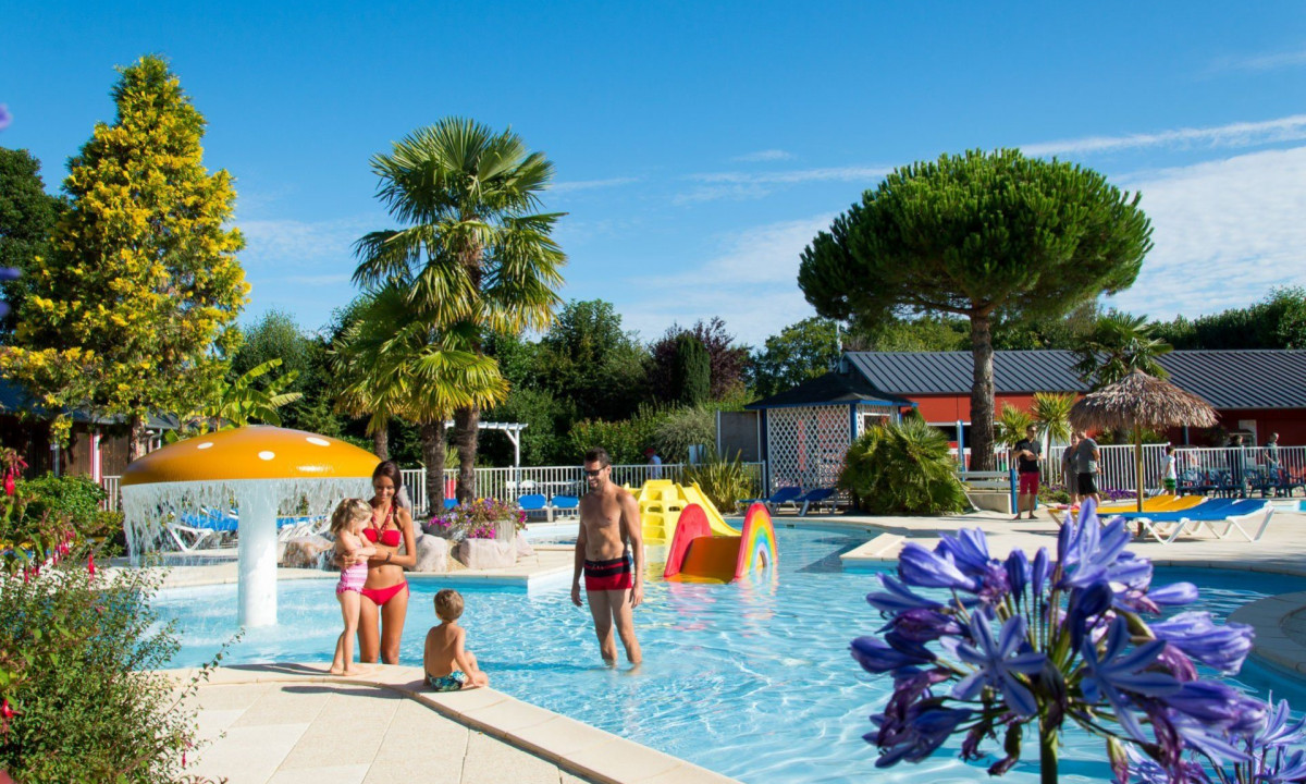 Camping Le P'tit Bois in Saint-Jouan-des-Gurets, Brittany, France