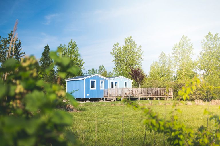 Camping Ferme de Prunay stacaravan huren 768x512