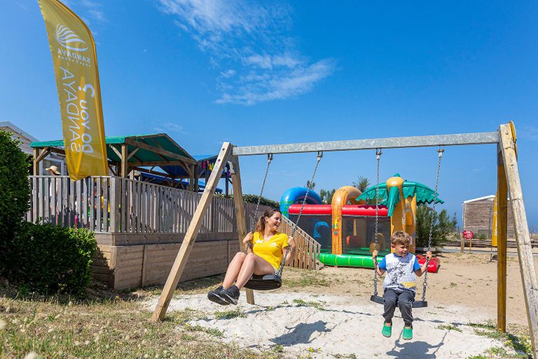 Camping Sandaya Soulac Plage speeltuin 768x512