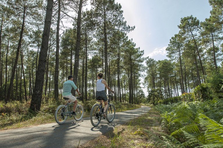 Camping Sandaya Soustons Village fietsen huren 768x512