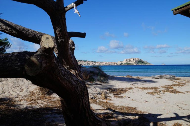 Camping Les Castors in Calvi op Corsica strand 768x510