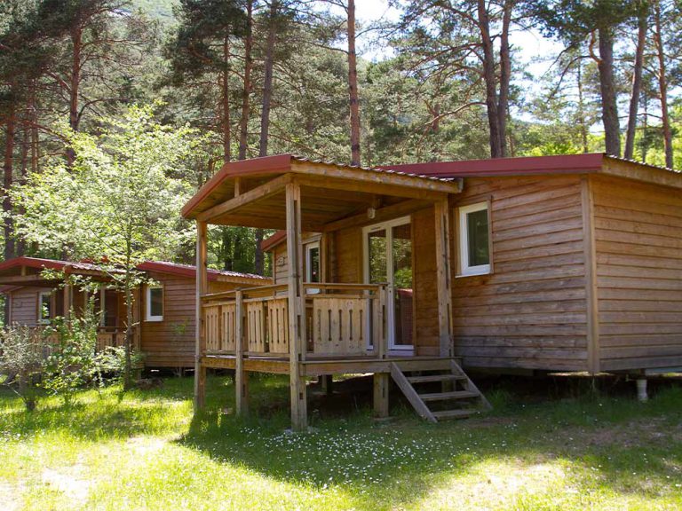 Camping Huttopia Gorges du Verdon chalet huren 768x576