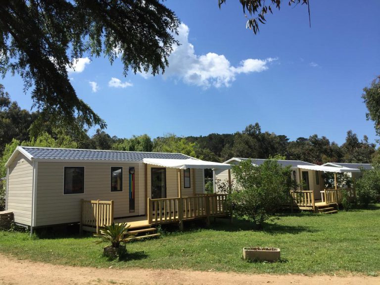 Camping Milella in Viggianello op Corsica stacaravans 768x576