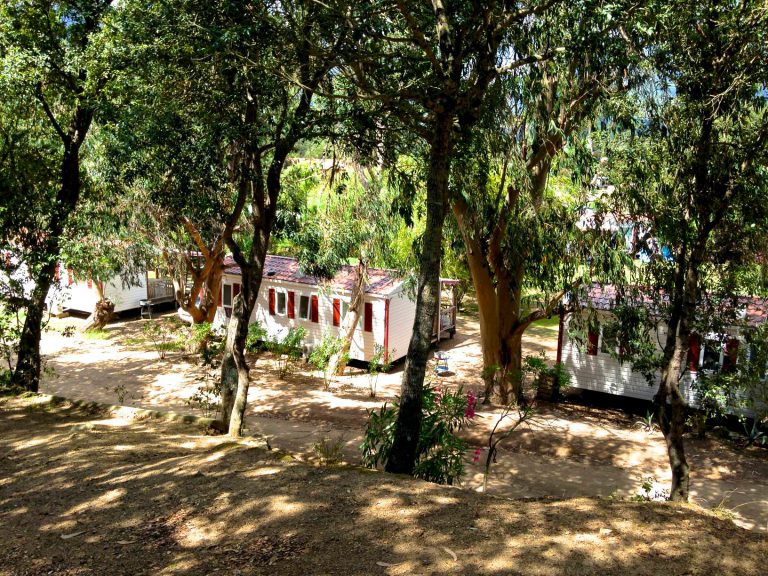Camping Milella in Viggianello op Corsica stacaravans huren 768x576