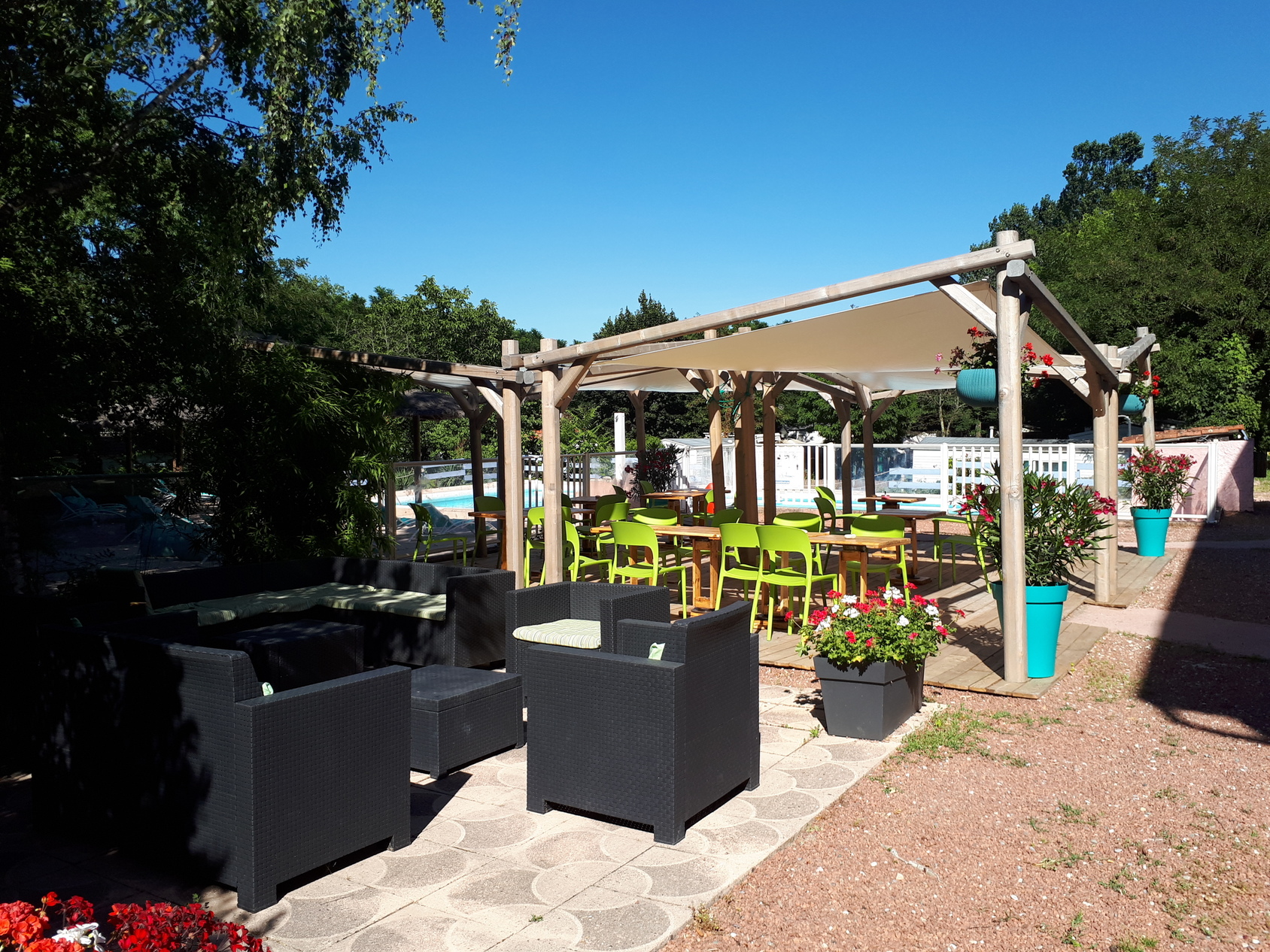 Camping La Bohême in Tournon-sur-Rhône, Auvergne-Rhône-Alpes, France photo 3