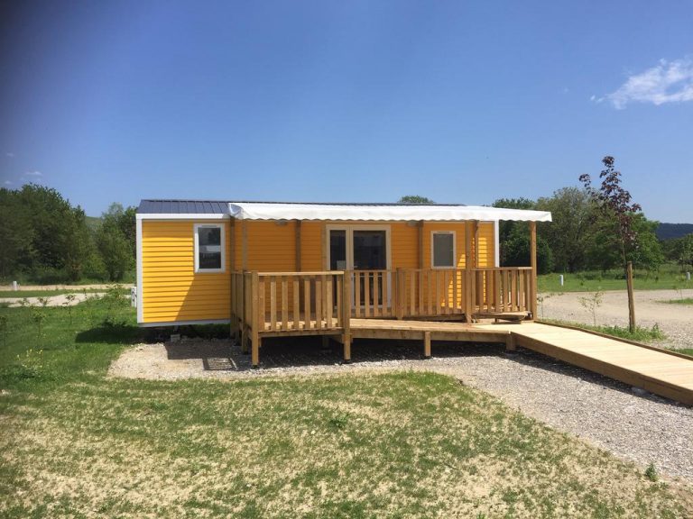Camping Du Canal stacaravan huren 768x576