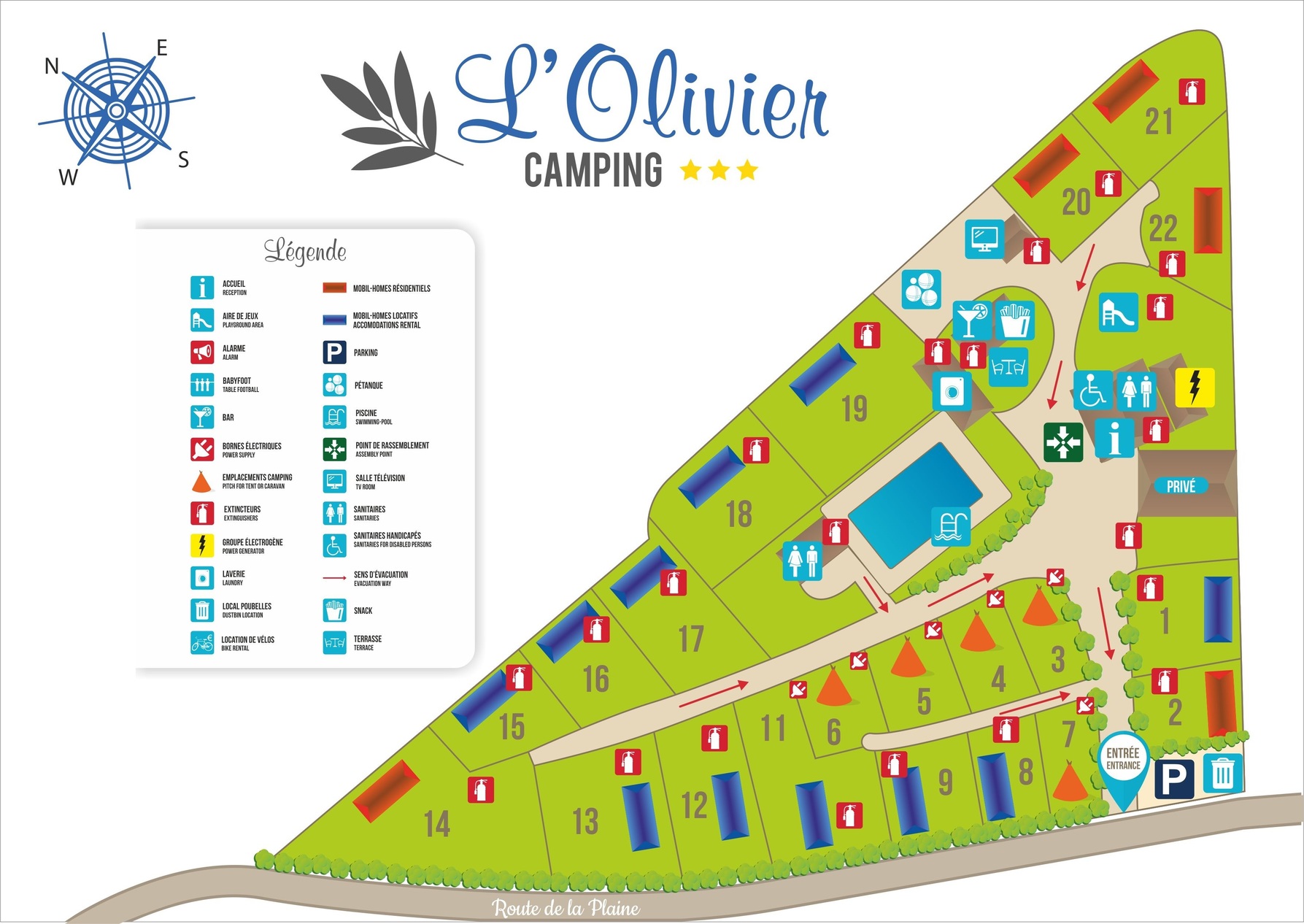 Camping l'Olivier in Massillargues-Attuech photo 3