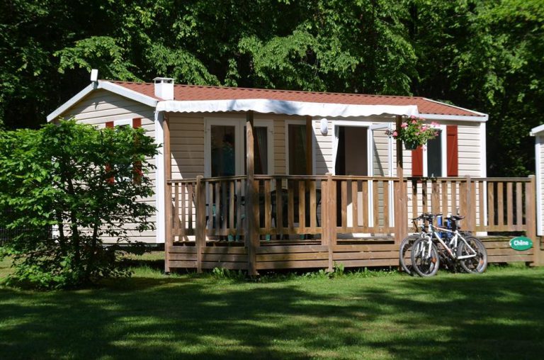 Camping de l Étang du Merle stacaravan huren 768x508