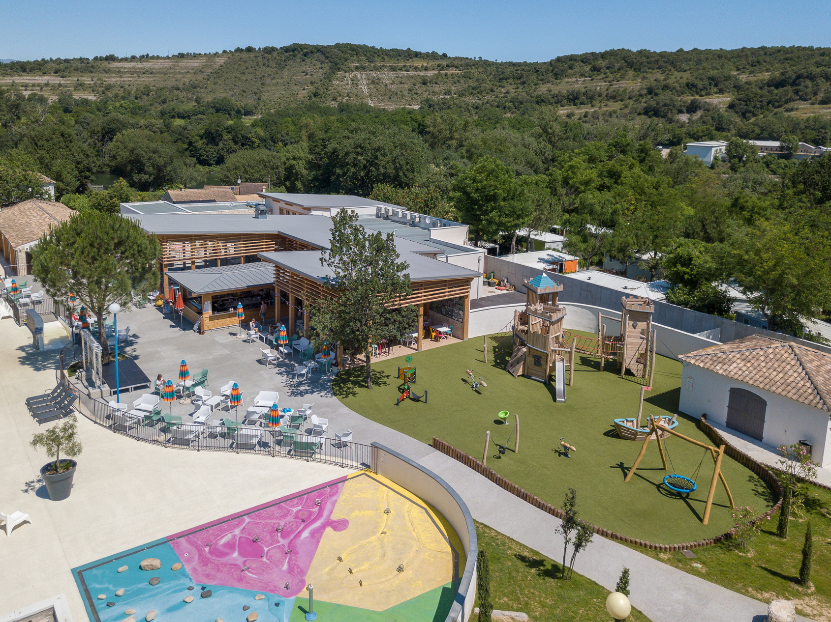 Camping Soleil Vivarais in Sampzon, Auvergne-Rhône-Alpes, France. - Photo 2